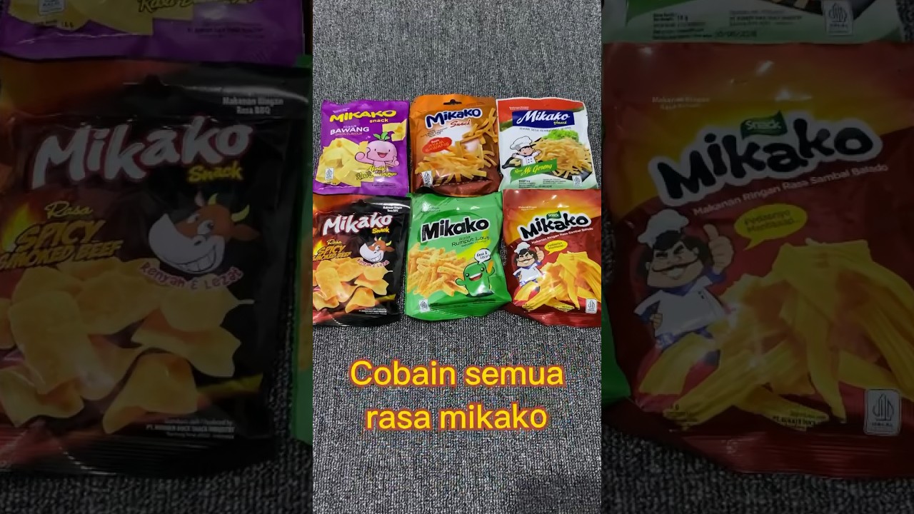 Review semua rasa mikako ✨✨ #youtubeshorts #viral #viraltiktok #shortvideo #jajanankekinian