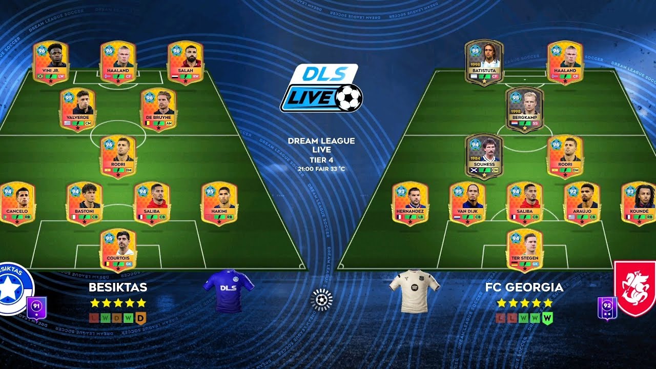 Dls 26 live match gameplay #dls #football #win 