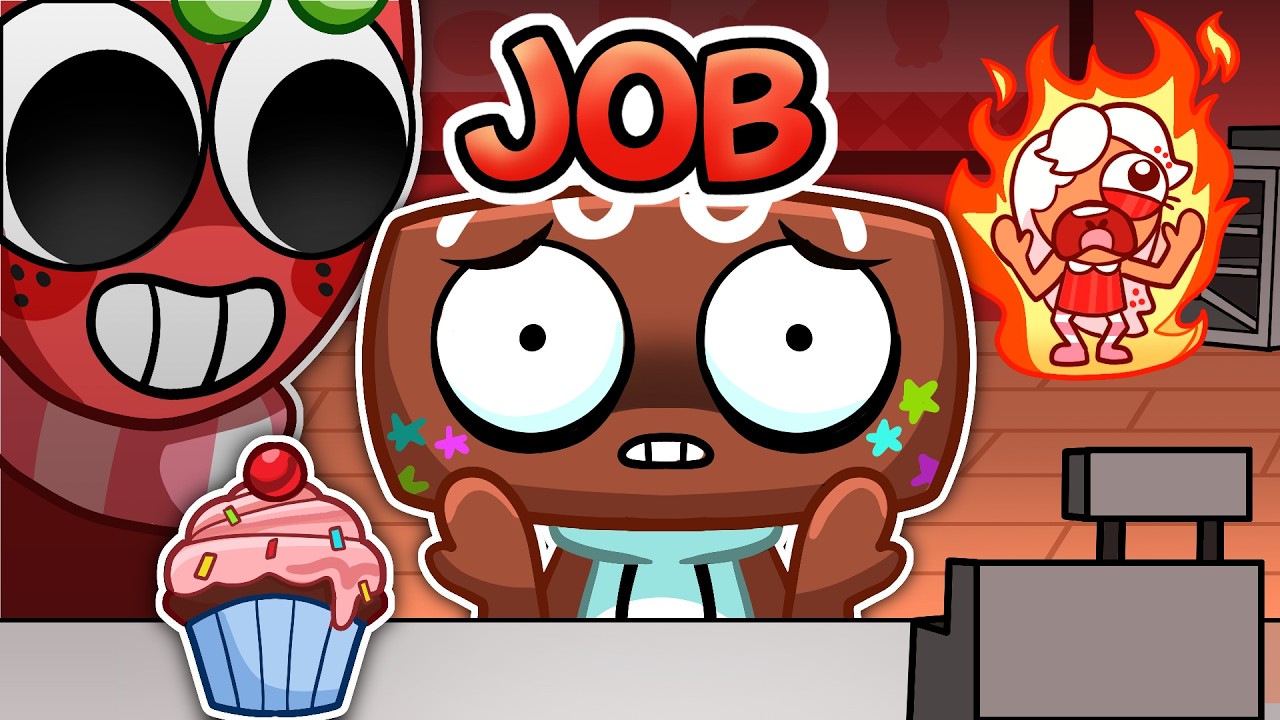 Фруктовый пирог устроился на работу в ROBLOX!!! | Мир Дэнди