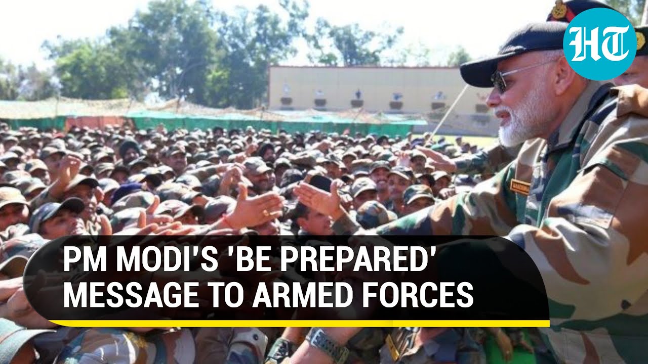 'Be prepared for...': PM Modi tells Indian Army, Navy & Air Force amid China LAC tensions