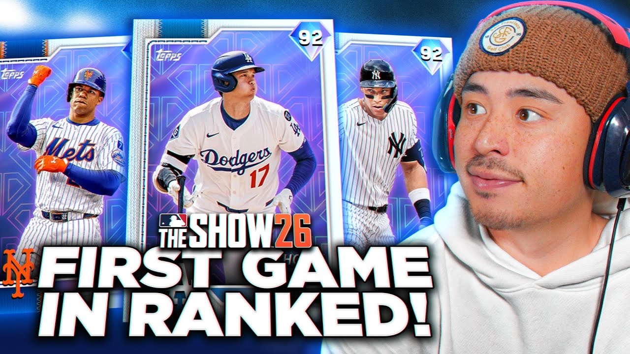 My First Ranked Game of MLB The Show 26...