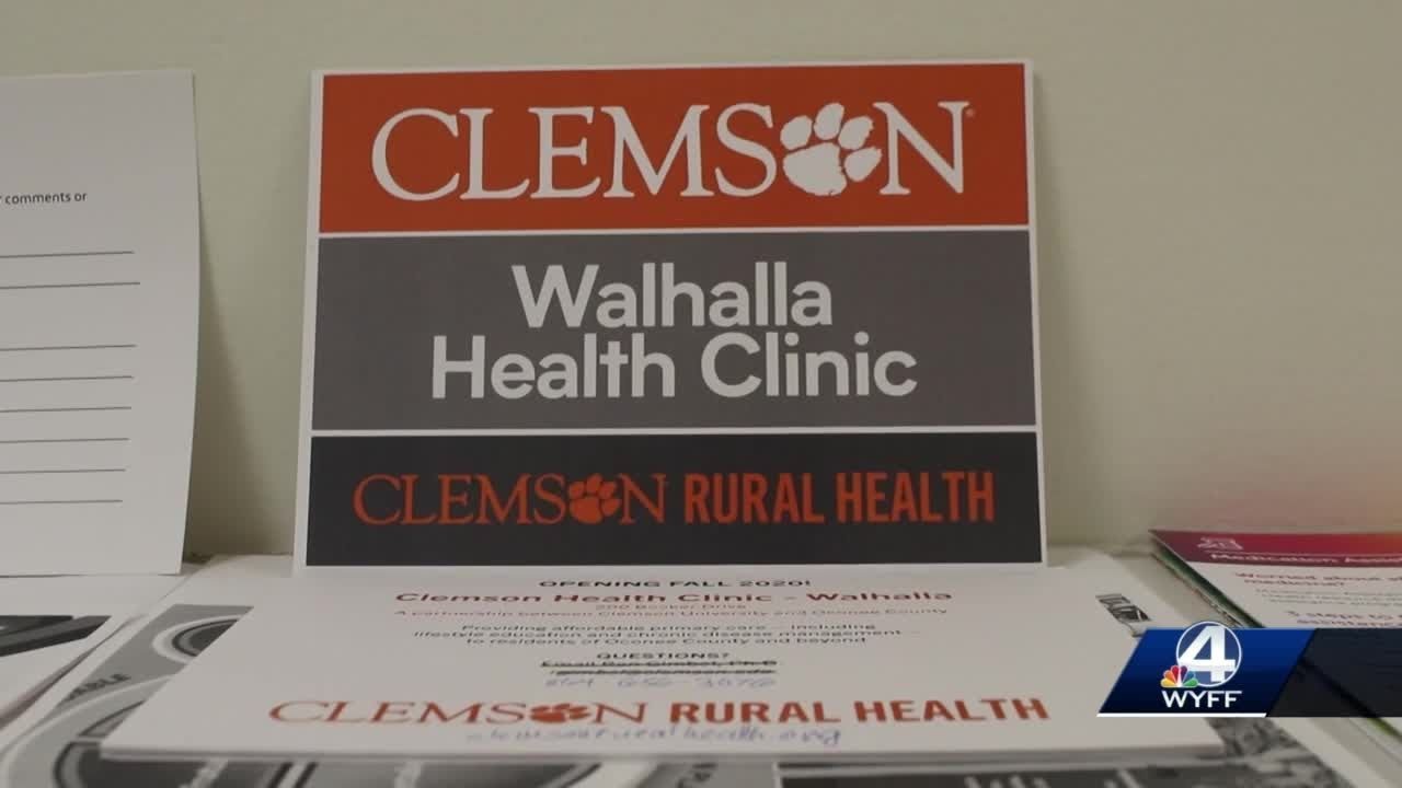 Clemson Rural Health opens health clinic in Walhalla