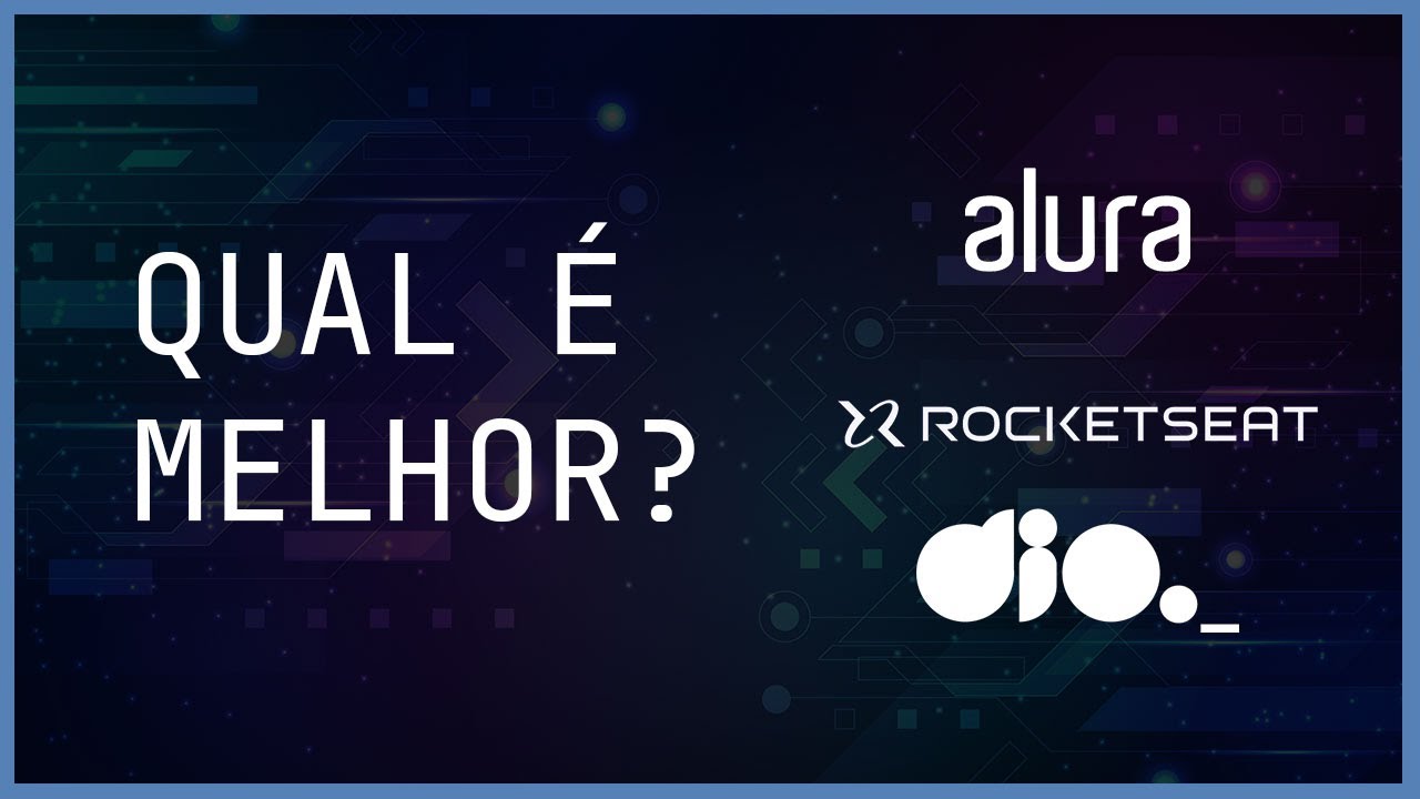 Vale a pena ? - Qual a melhor plataforma? Rocketseat, Alura ou DIO. (DESATUALIZADO, LINK NA DESC)