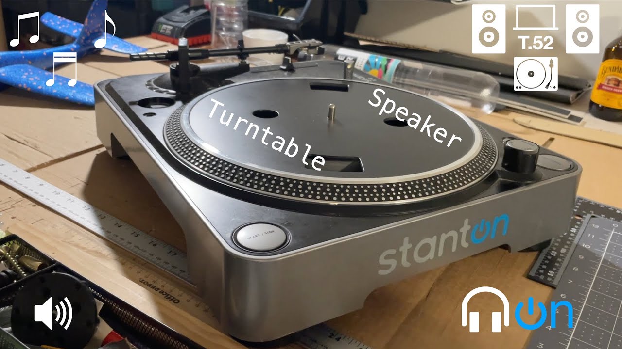 Stanton T.52 Turntable Disassemble
