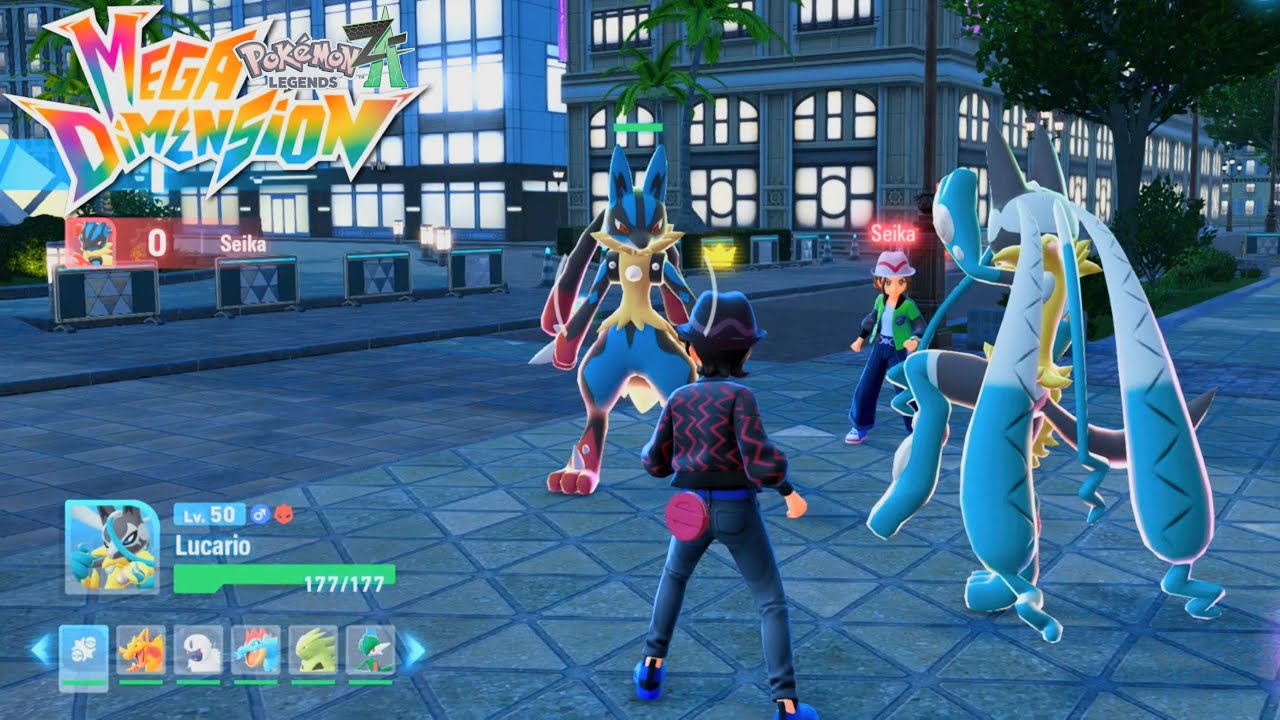 Pokémon Legends Z-A: Lucario Vs Lucario Z & Alpha, Which is fastest fighting type? [SW2]
