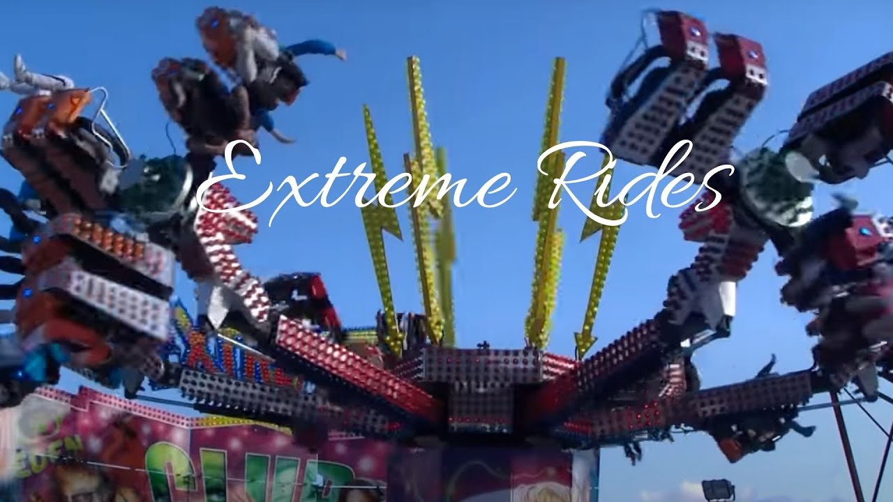 Extreme rides I Funfair I Various rides at Burntisland Fair