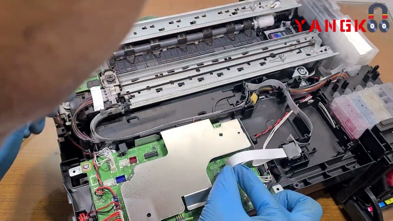 Printer Brother DCP-T710W paperjam | Ganti PCB Carriage Pada PRinter Brother DCP-T710W