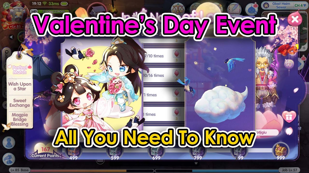 [ROX] Valentine's Day Event. All You Need To Know | Ragnarok X Next Generation | King