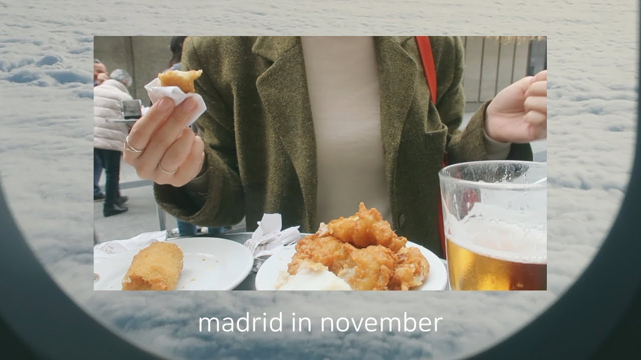 🇪🇸 마드리드 누가 심심하대 .. 3박4일 꽉채운 일정, 타파스 맛집부터 전시, 앤틱거리까지 .ᐟ .•♥