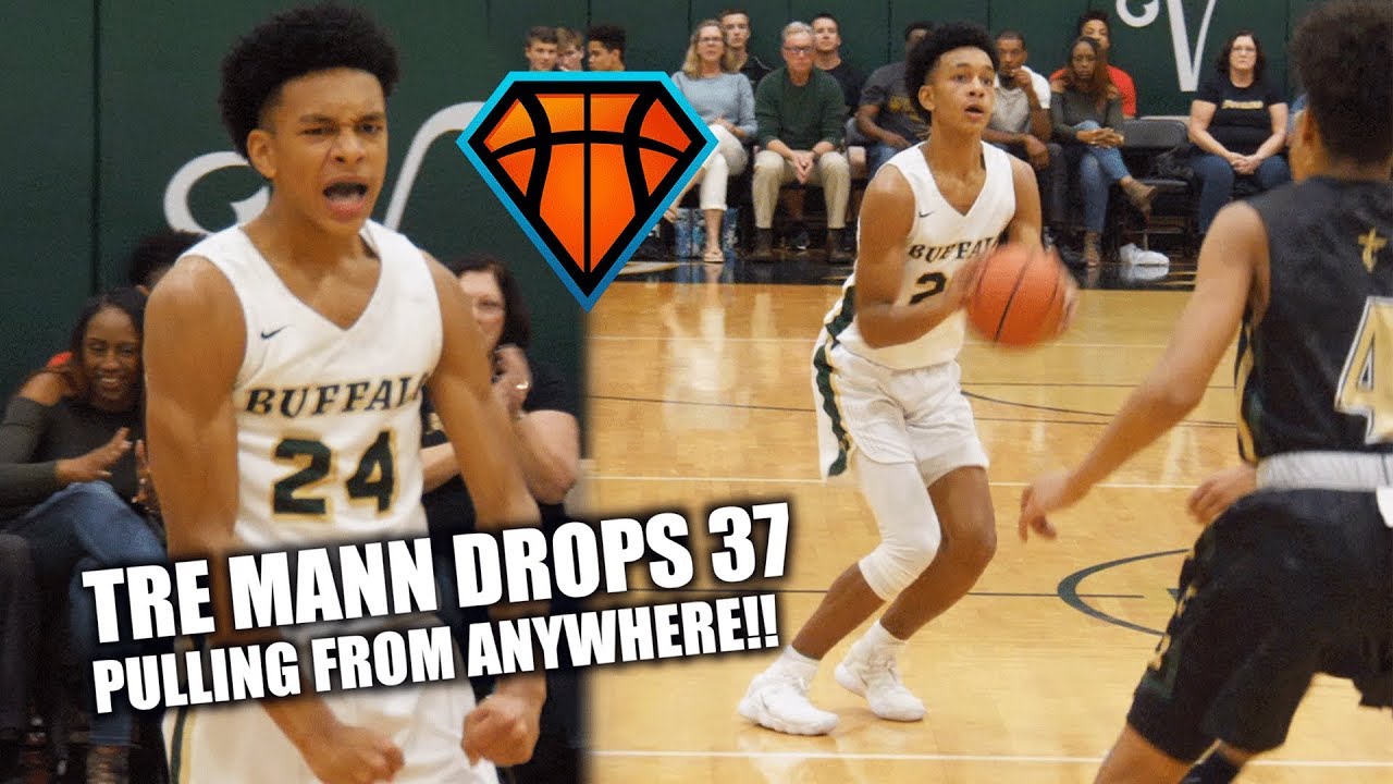 Tre Mann Drops 37 PULLING FROM THE PARKING LOT!! | The Villages Win BIG District Matchup