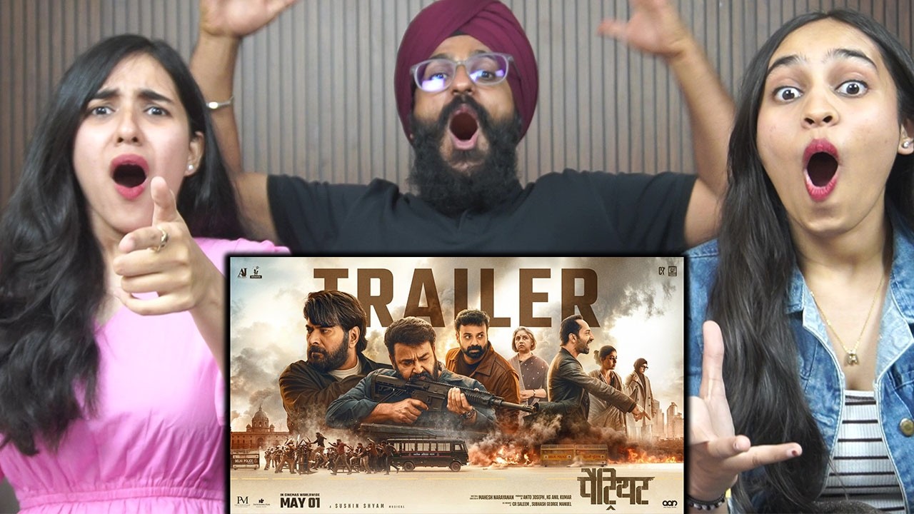 Patriot MASS Trailer Reaction | Mammootty | Mohanlal | Parbrahm Singh