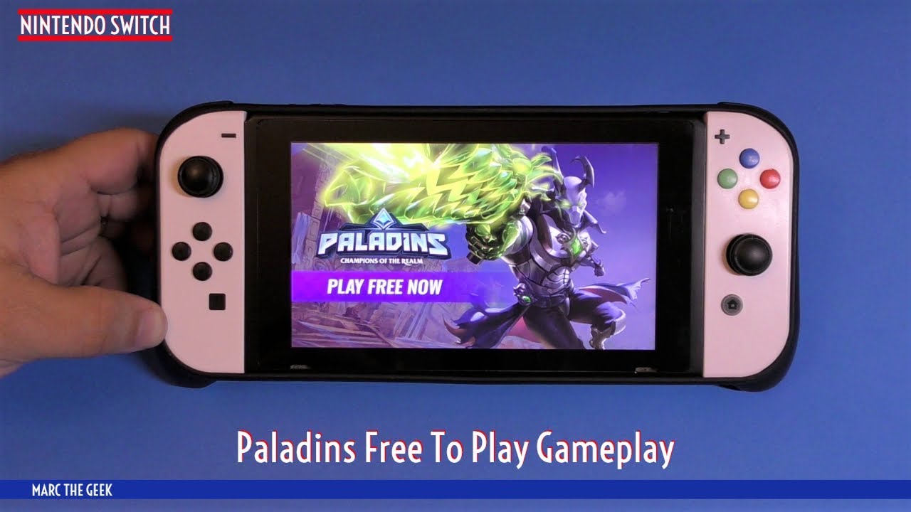 Nintendo Switch: Paladins Free To Play Gameplay
