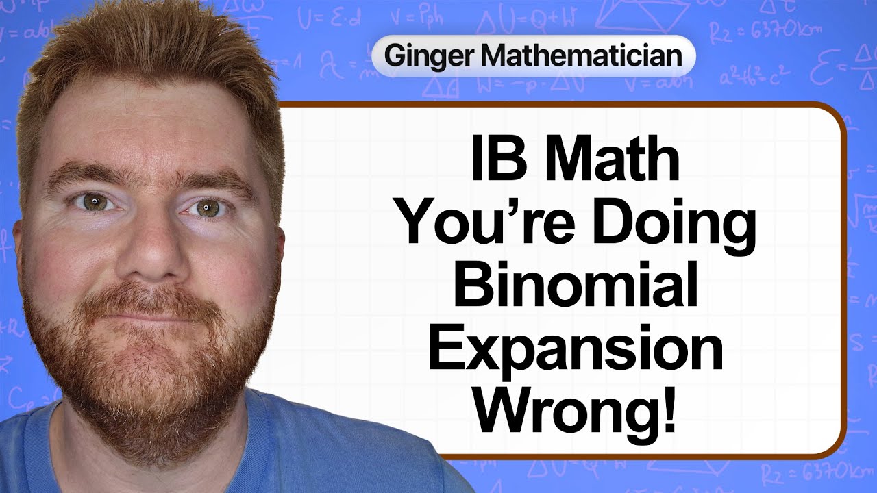 Вопрос по биномиальной теореме для IB MADE EASY | IB Math AA SL