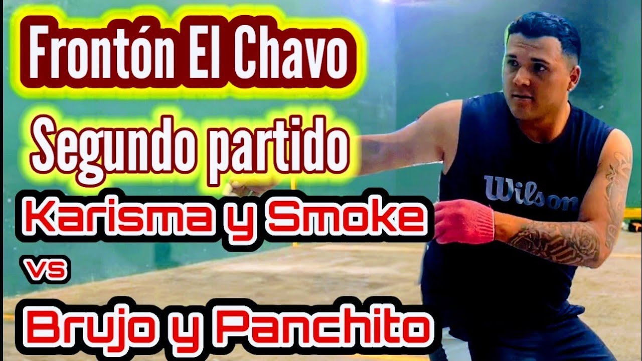 Karisma y Smoke vs Brujo y Panchito de Añil Frontón El Chavo segundo partido