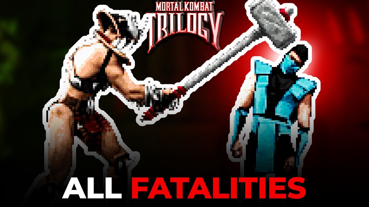 ALL FATALITIES TUTORIAL - Mortal Kombat Trilogy (MKT)