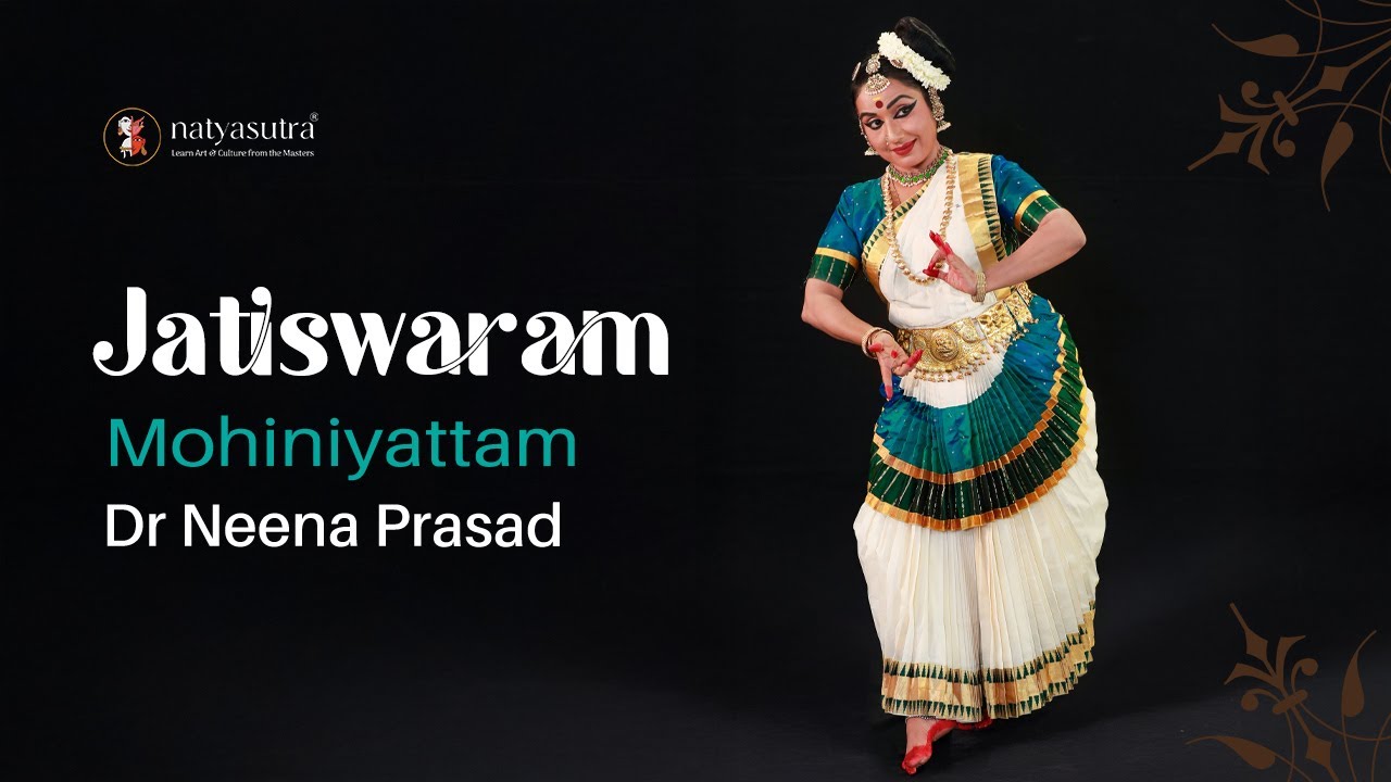 Jatiswaram Performance by Dr. Neena Prasad | Learn Mohiniyattam Online | Elegance in Motion