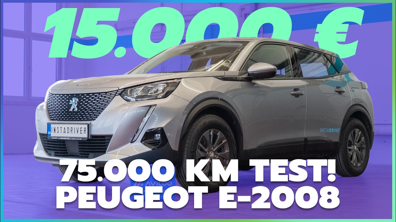 Geheimtipp: 15.000 € E-Auto Peugeot e-2008 Gebrauchtwagentest 75.000 km, Top-Deal, 320 km Reichweite