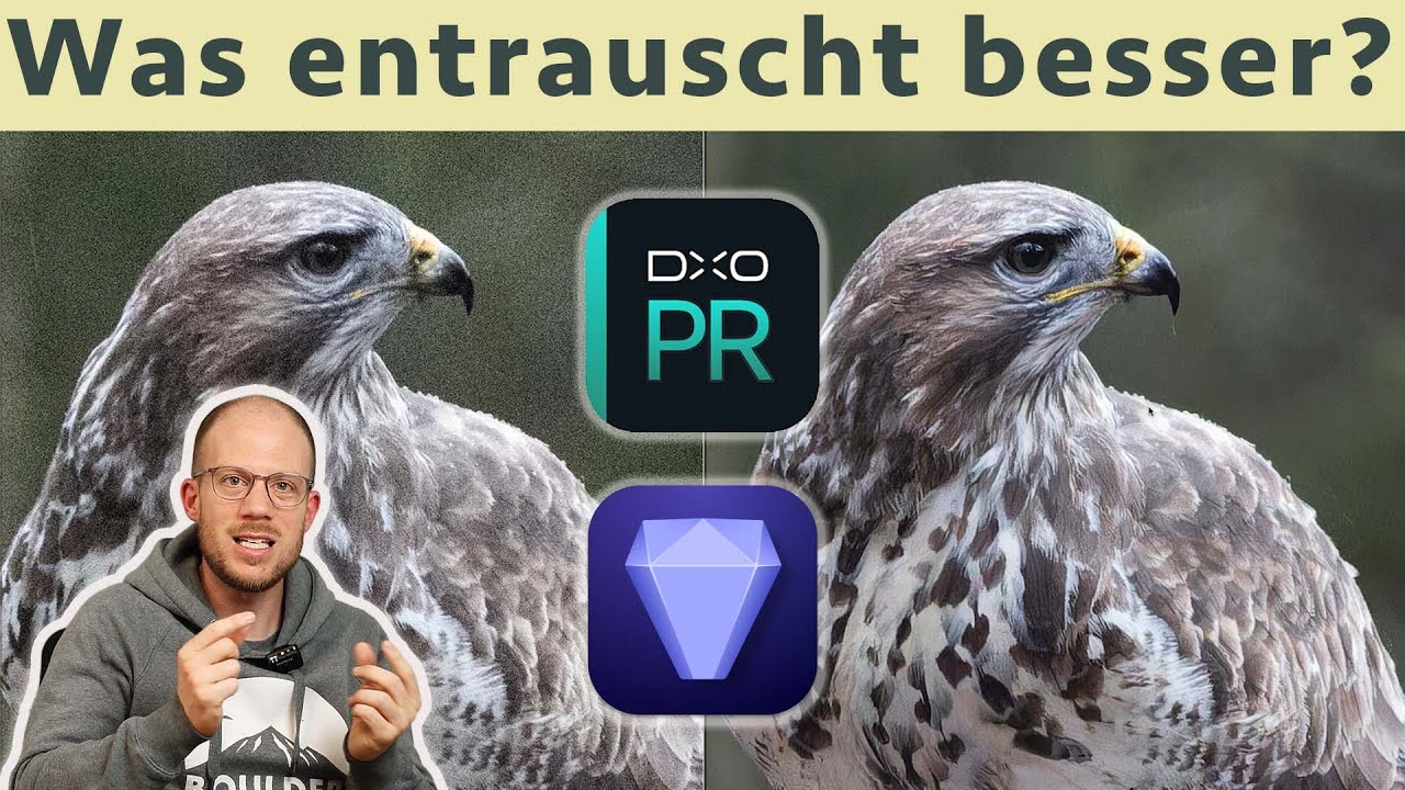 Vergleich DXO Pure Raw 3 VS. Topaz Photo AI | Beste Software zur Entfernung von Bildrauschen?