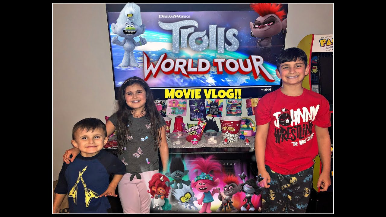 Trolls World Tour Movie Vlog!! #trollsworldtourmovievlog