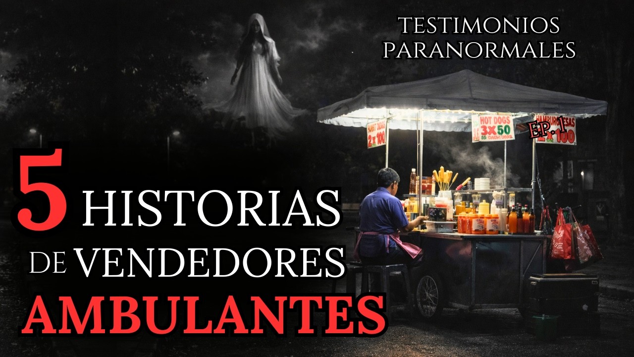 5 HISTORIAS de TERROR | Vendedores Ambulantes y Noches que NO Olvidarán