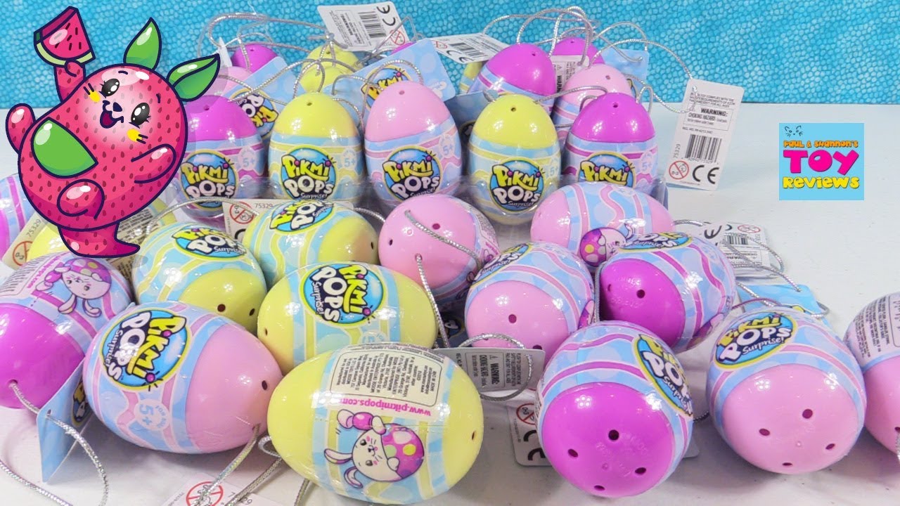 Pikmi Pops Surprise Easter Eggs Plush Scented Blind Bag Toy Unboxing | PSToyReviews