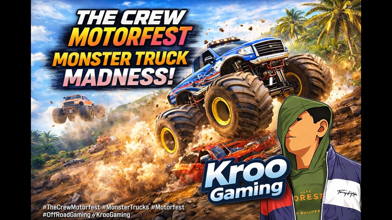 Monster Truck MADNESS! 🚛🔥 | The Crew Motorfest Gameplay | #KrooGaming