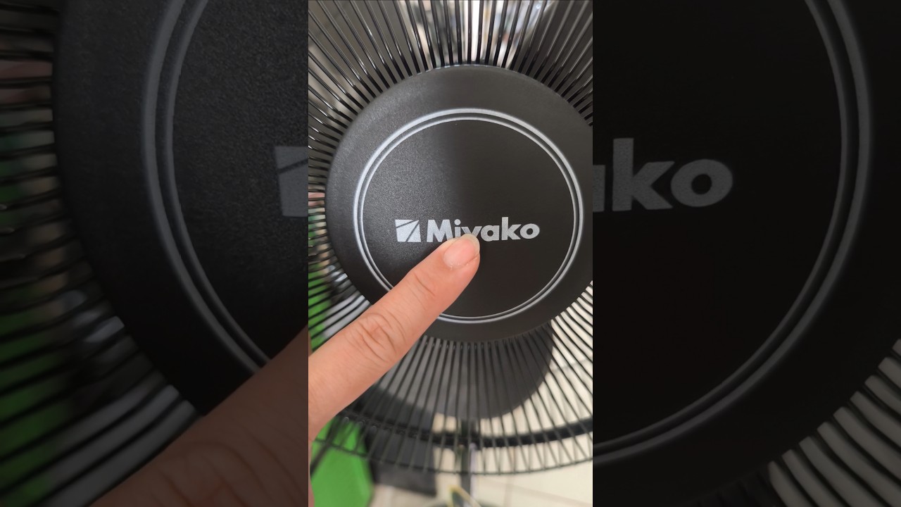 Noisy stand fan Miyako kas 1607 gb
