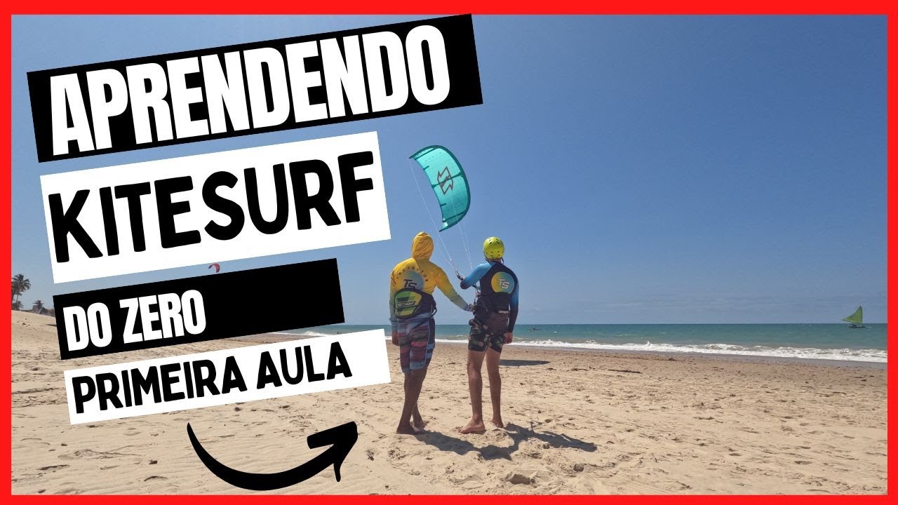 KITESURF Primeira Aula  Como é a primeira aula de Kitesurf?  TS Kitecenter - Instrutor Julio C.
