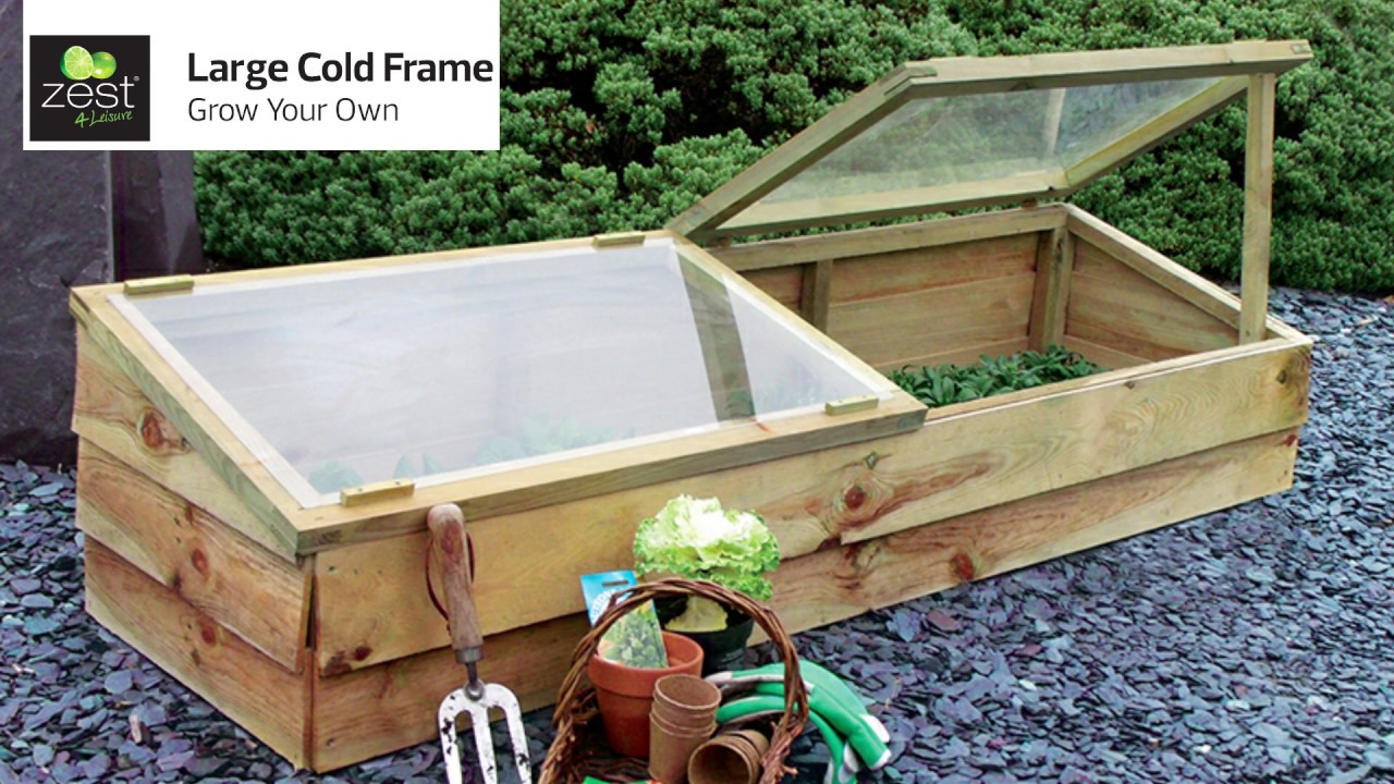 Large Cold Frame by Zest Outdoor Living (Animated Assembly Guide)