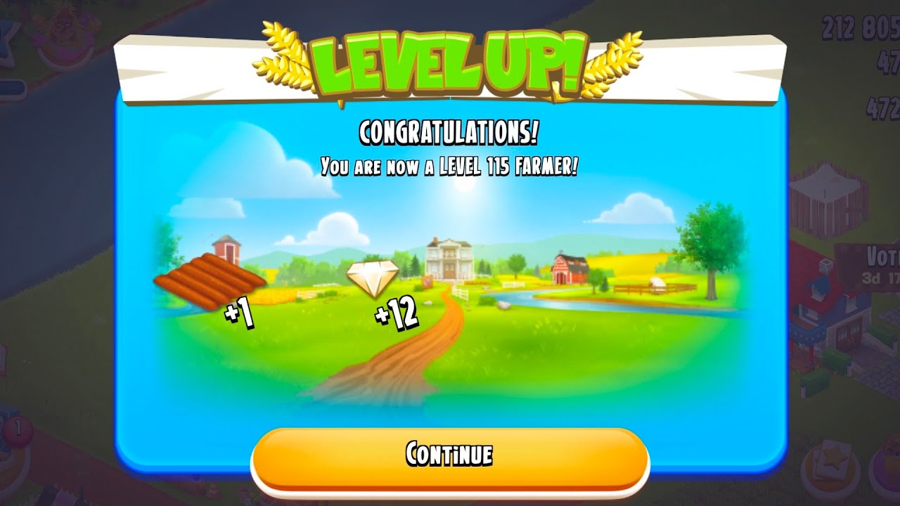Hay Day Gameplay Level 114 te 115