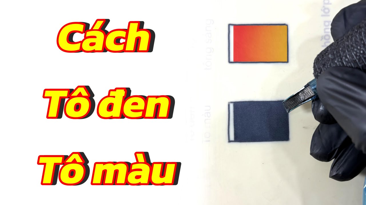 Tô đen hình xăm đúng cách - Seri hướng dẫn cho người mới trở thành thợ xăm thực thụ trong 2 tháng