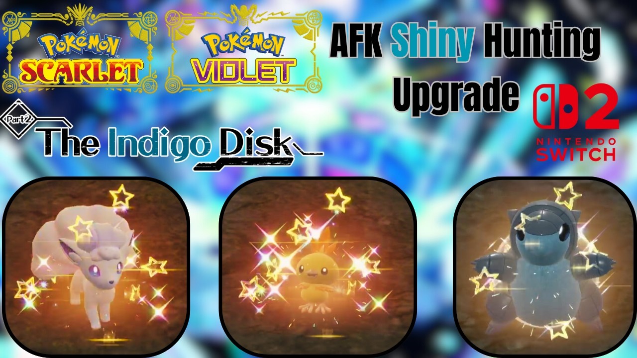 Best AFK Shiny Pokémon Exploits (Scarlet & Violet) on Switch 2