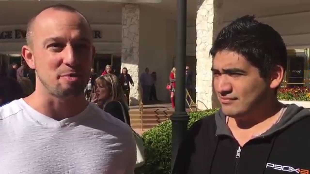 Top 20 Beachbody Coaches Scottie Hobbs and Miguel Carrasco at Go Pro