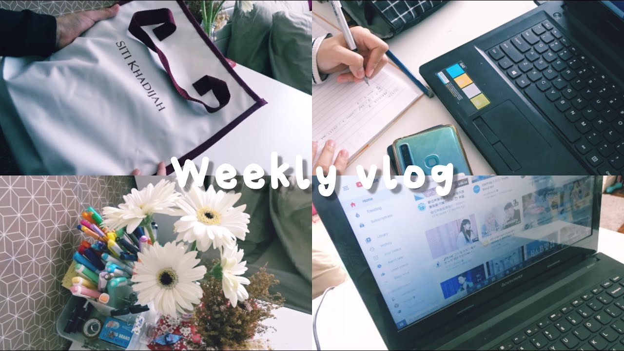 a week in my life : unboxing, studying 📕🎁 | malaysia vlog