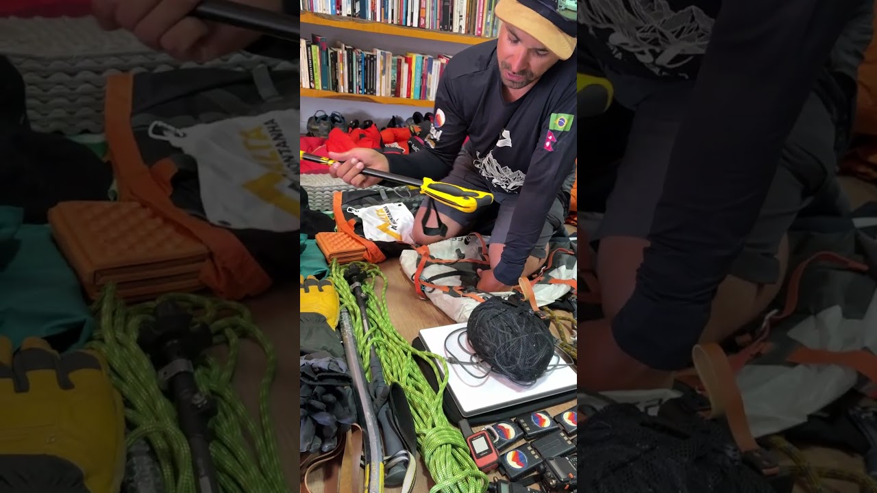 Equipamento para Escalar o Monte Everest  #altamontanha #souloutdoor #everest #equipamentos