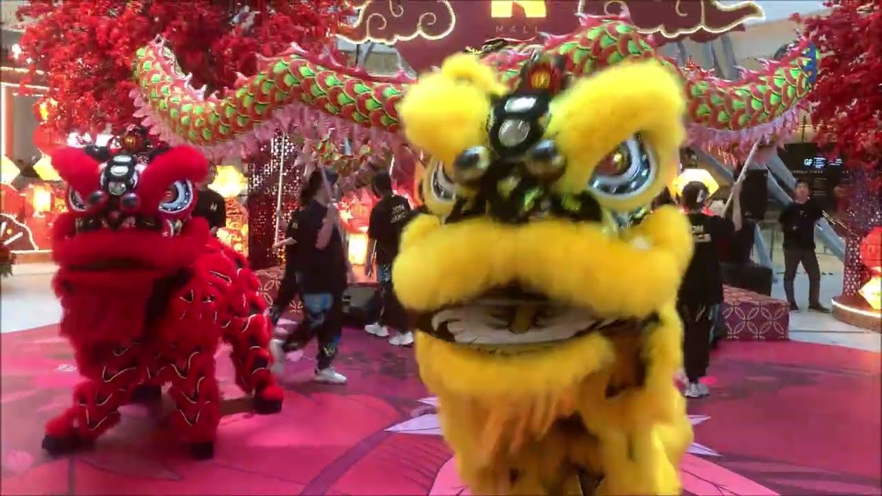 MERIAH! Barongsai Lion Dance Imlek 2026 di K Mall Kemayoran Jakarta | 25 Januari 2026