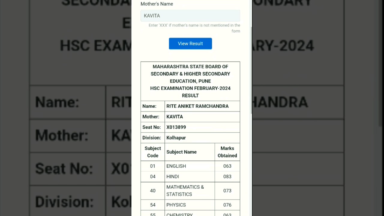 My expectation is complete🙏12th hsc board result🥵! #12thresult2024 #hscresult #result #education