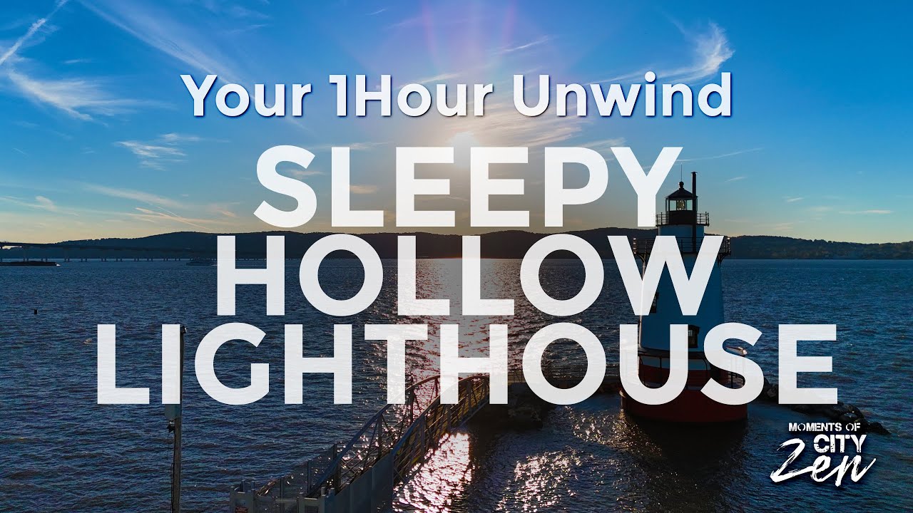 Come RELAX by the Lighthouse | Your 1 Hour Aerial Escape | Unwind