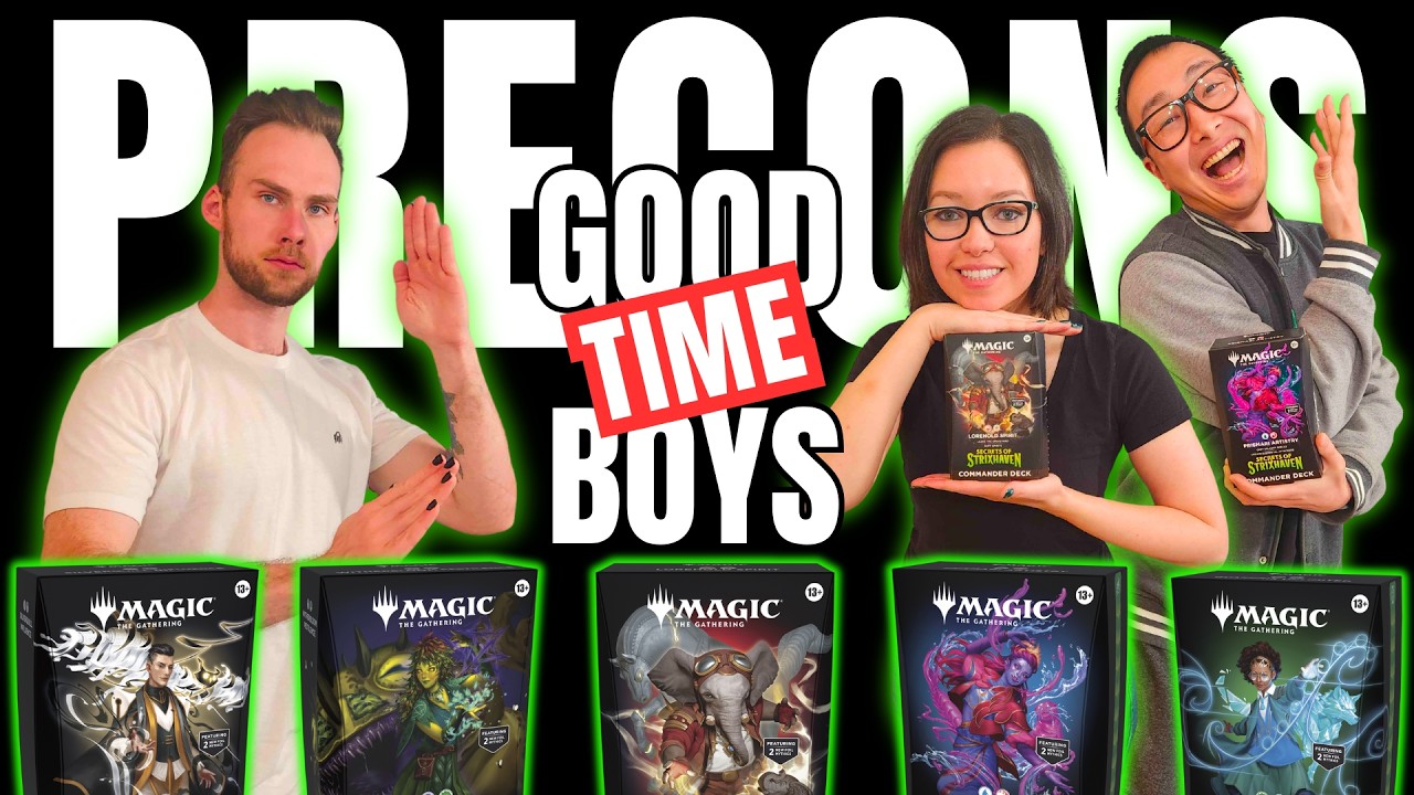 Secret of Strixhaven Precons - Are They Any Good? - GoodTimeBoys Ep 48
