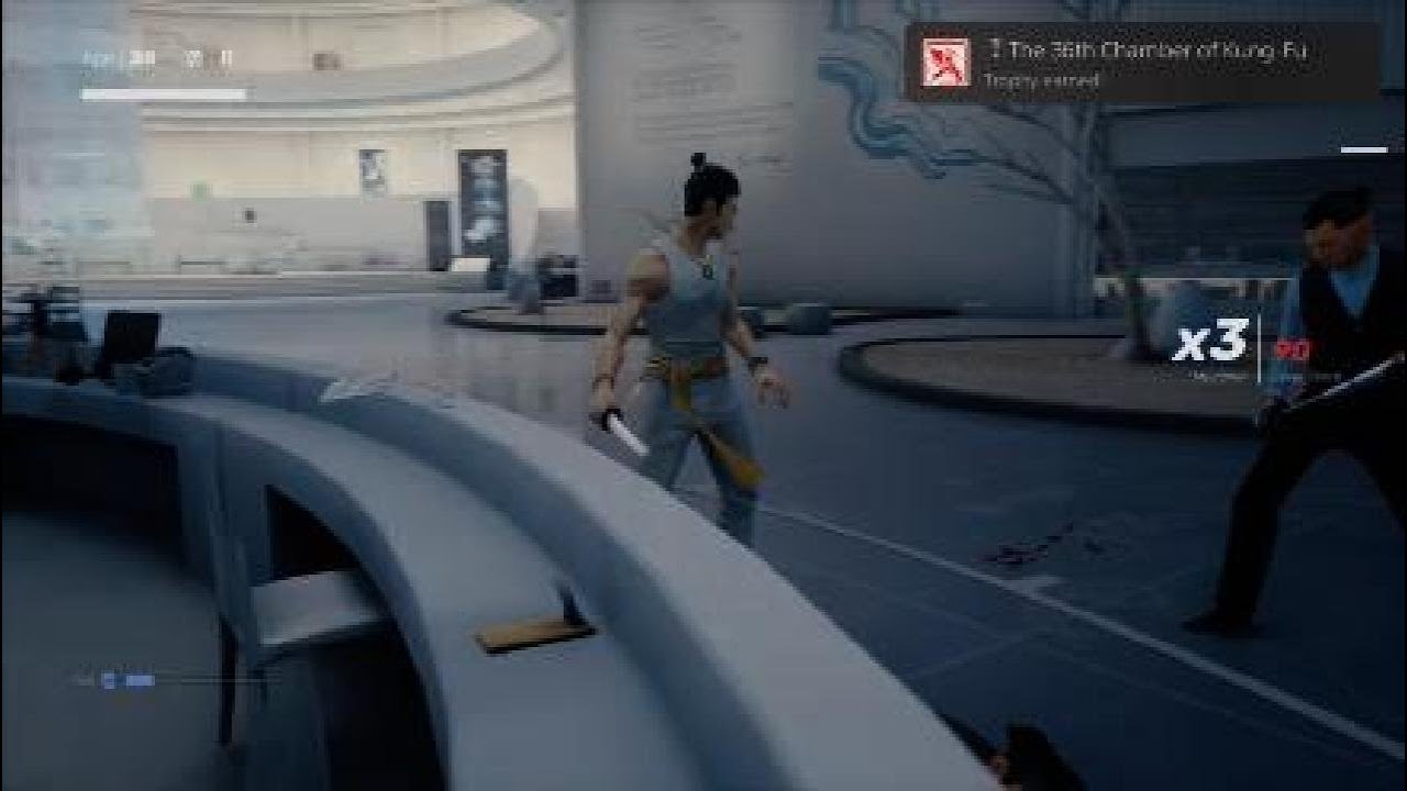 Sifu rare takedown (36th chamber of kung fu trophy)
