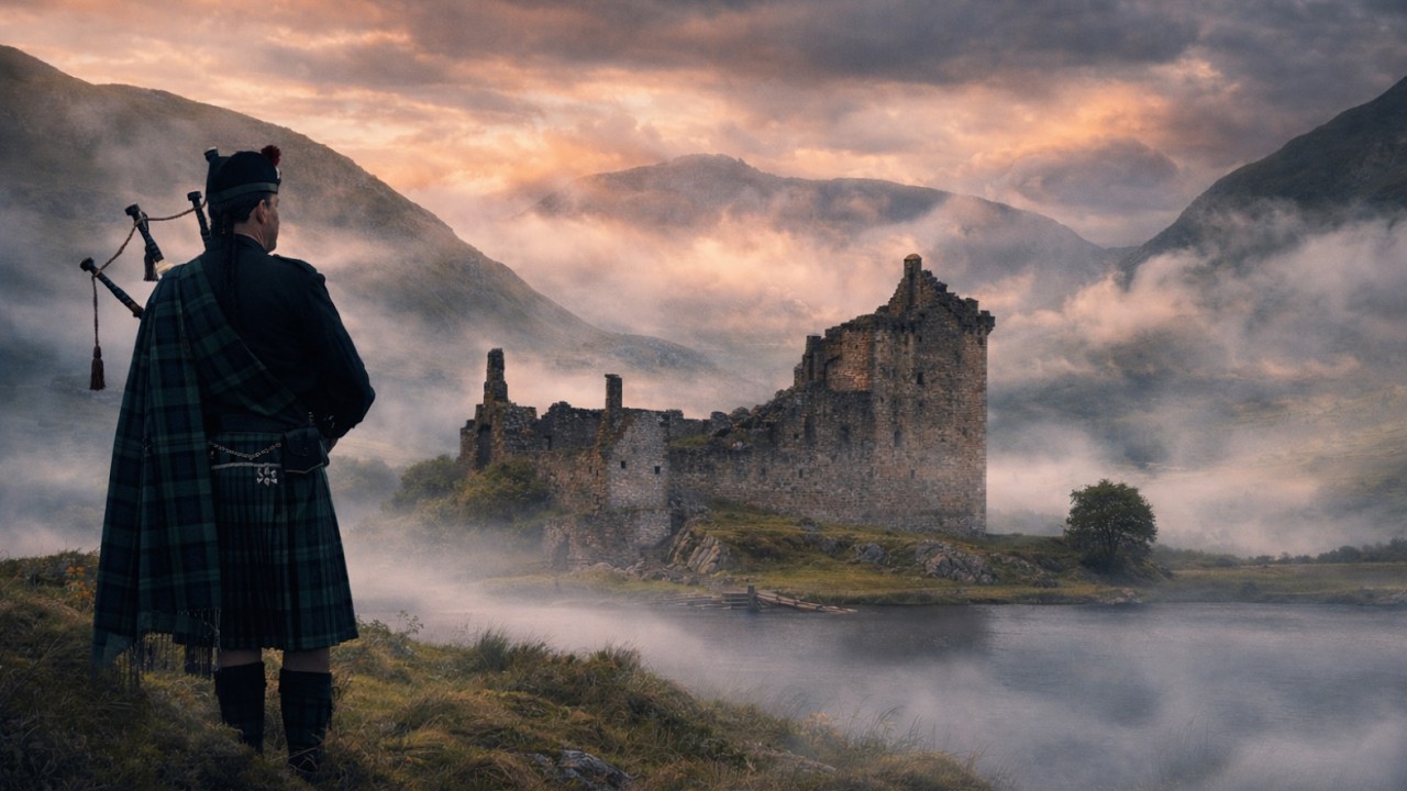 Scottish Highlands Music – Echoes of the Highland Clans | Cinematic Bagpipes