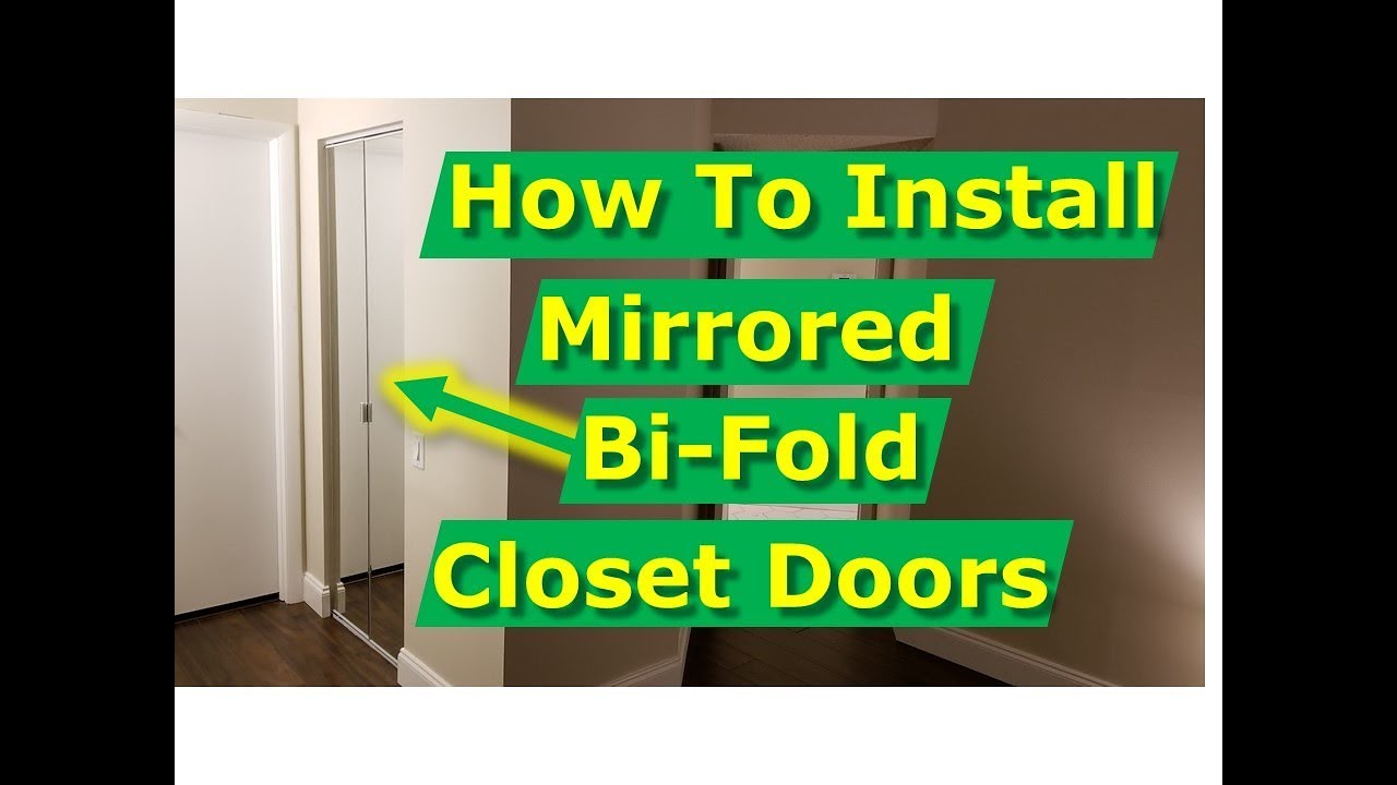 How to Install Bifold Mirror Closet Doors DIY Like the Pros