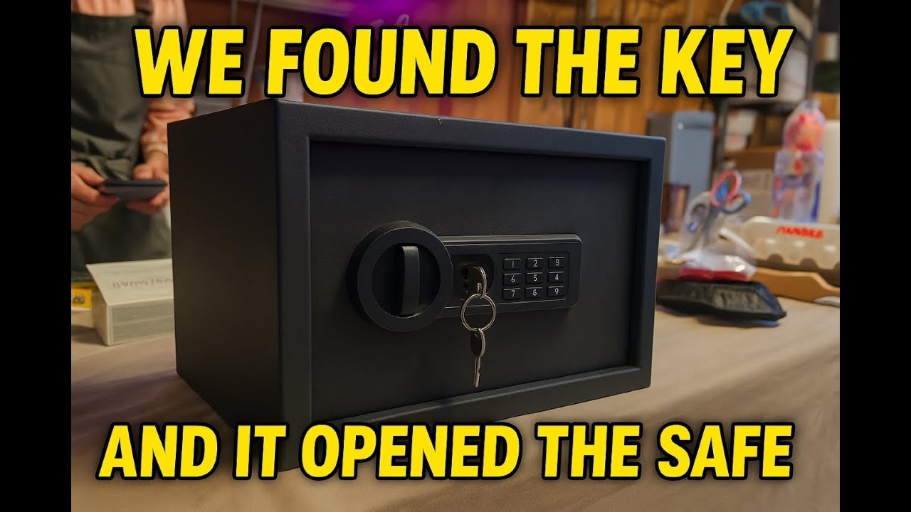 We Found a Locked Safe in a Storage Unit… You Won’t Believe What Was Inside!