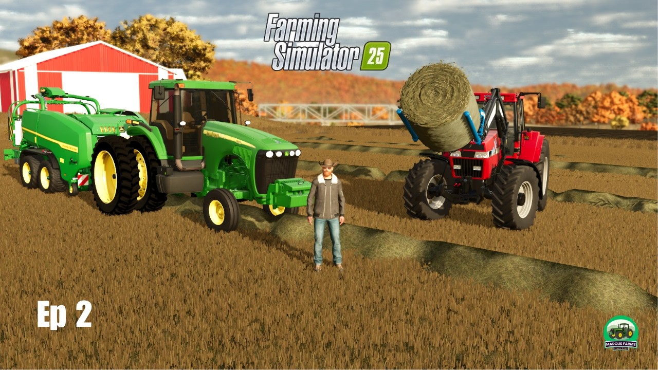 Mowing and Baling on the New Farm! Judith Plaines Montana EP 2