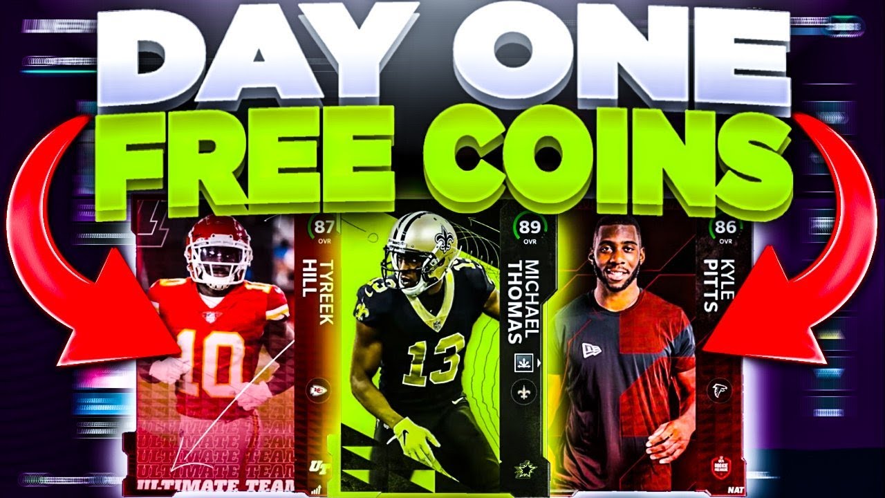 GET 250K FREE COINS DAY ONE MADDEN 22 ULTIMATE TEAM! | EASILY MAKE COINS IN MINUTES MADDEN 22!