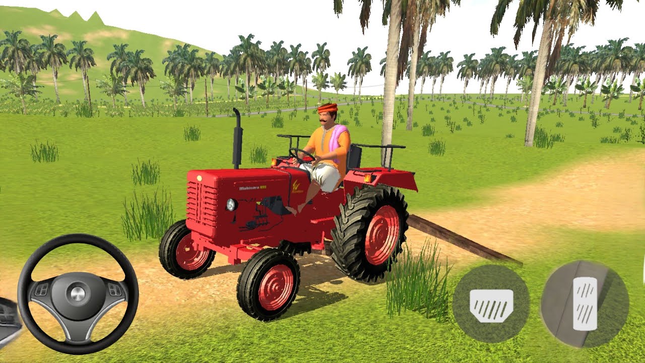 Indian Tractor Driving 3D Gameplay | Real Tractor Driving Experience - Android Gameplay 