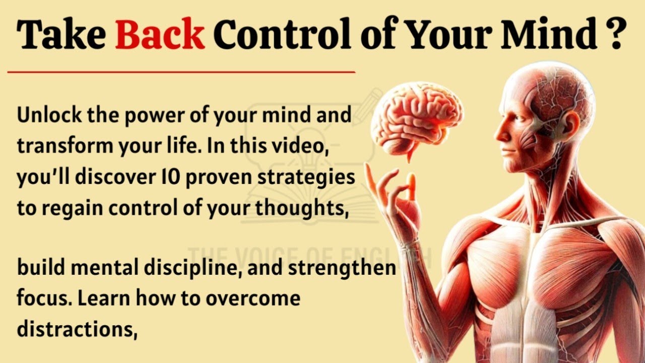 Regain Control of Your Mind || 10 Powerful Ways to Master Self-Discipline and Focus