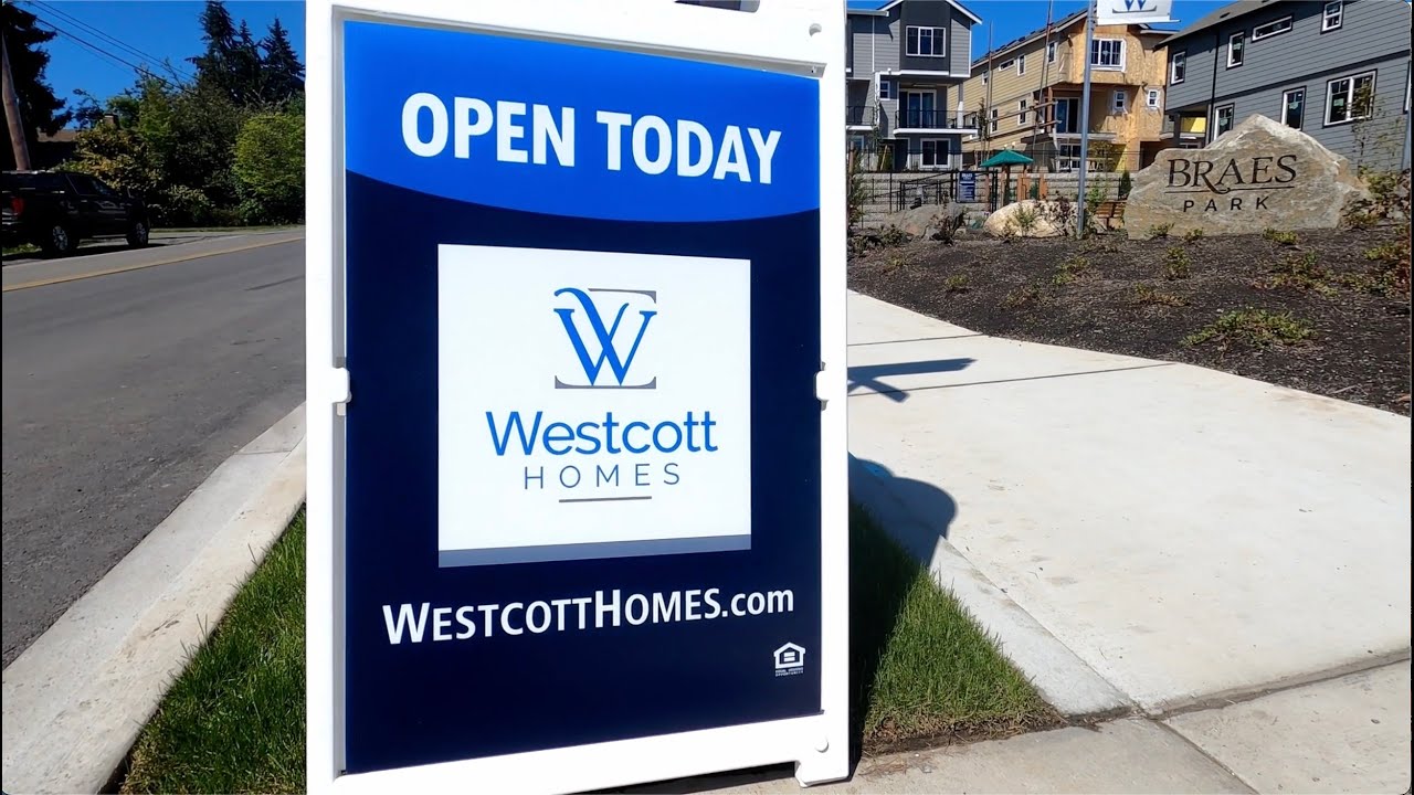 New 2023 Affordable Edmonds Townhomes- Braes Park Westcott Homes