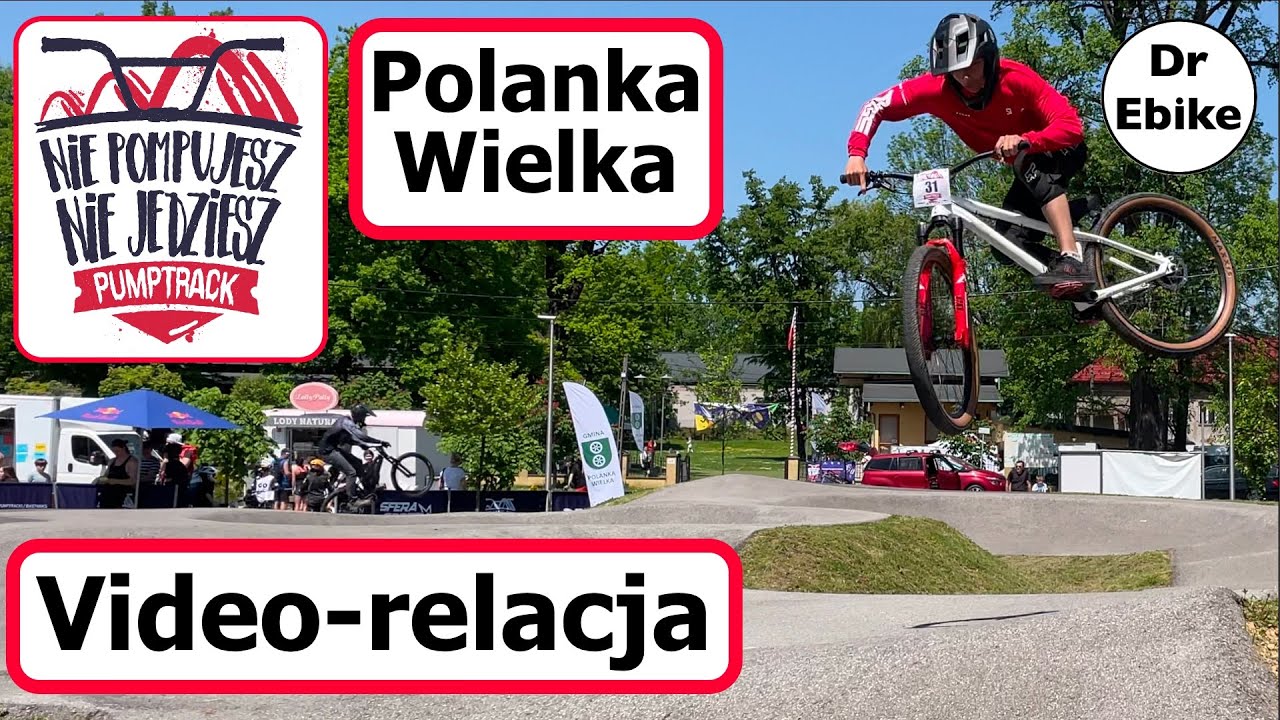 Polanka Wielka 2023 #pumptrack  niepompujeszniejedziesz 4k relacja #drebike #zawody #enduro