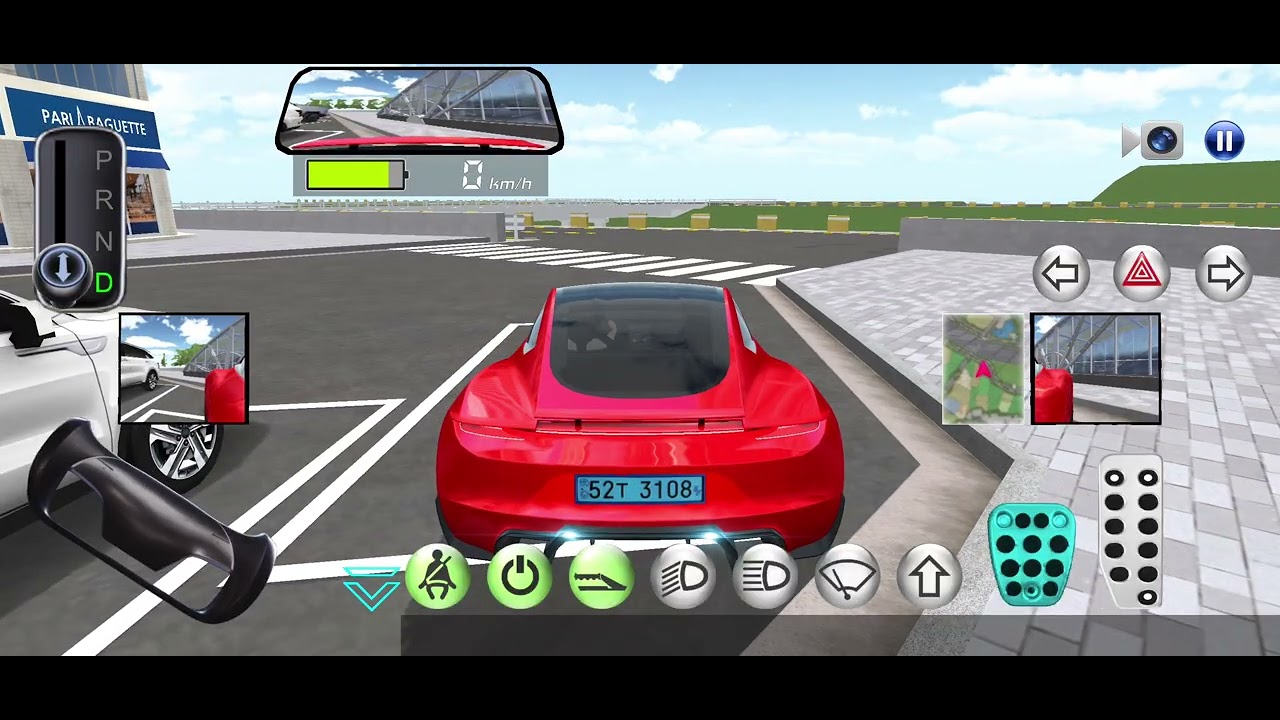 3D Driving ￼Class, I Karl Super Shop, Parking Mission like and Comment to This Game and do￼ all